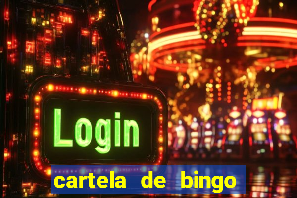 cartela de bingo 75 para imprimir