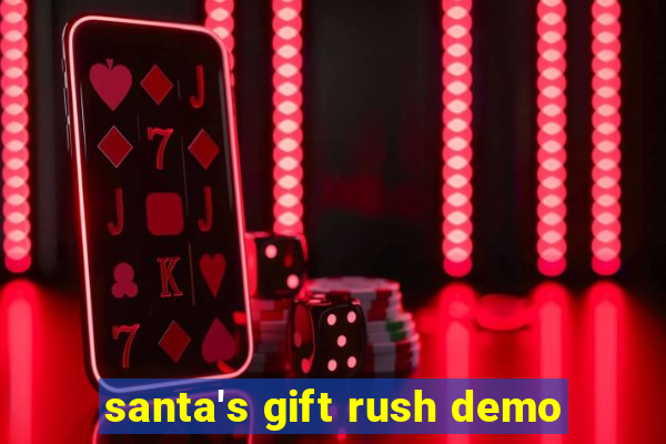 santa's gift rush demo