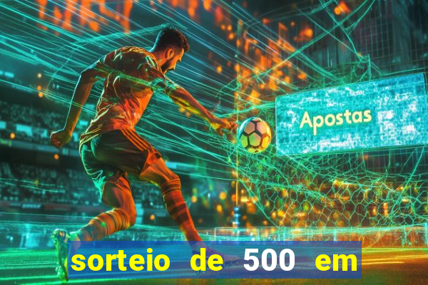 sorteio de 500 em cash toda segunda feira novibet