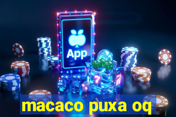 macaco puxa oq