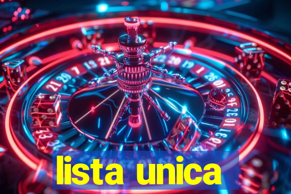 lista unica