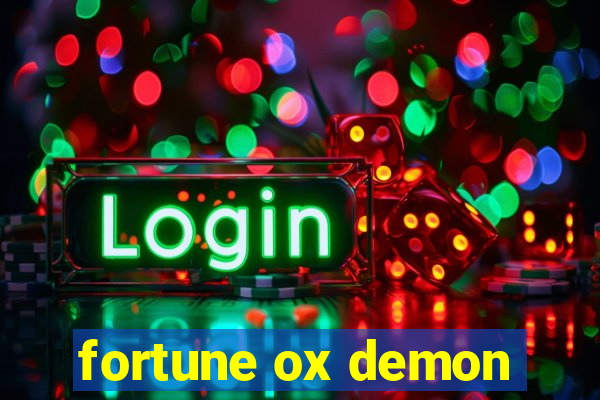 fortune ox demon