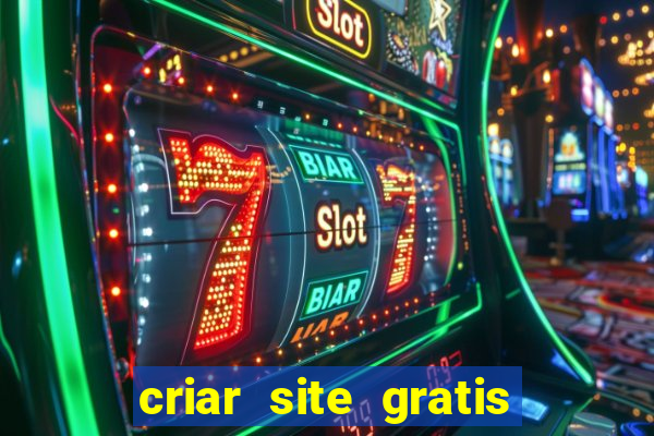 criar site gratis de jogos