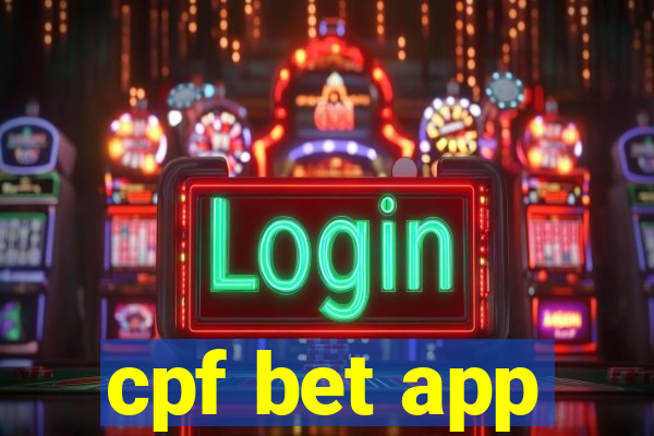 cpf bet app