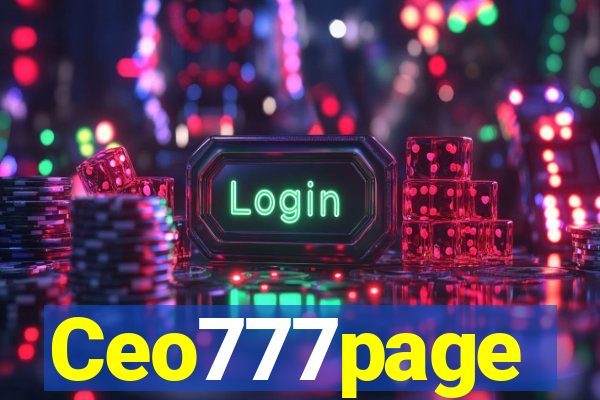 Ceo777page