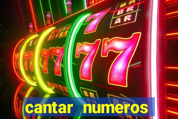 cantar numeros bingo online