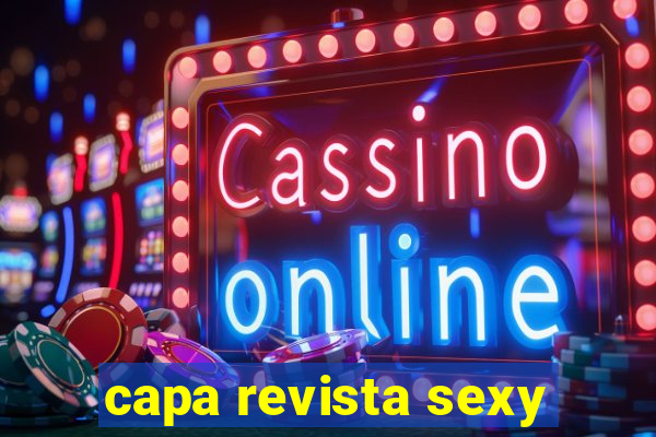 capa revista sexy