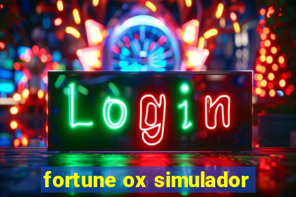 fortune ox simulador