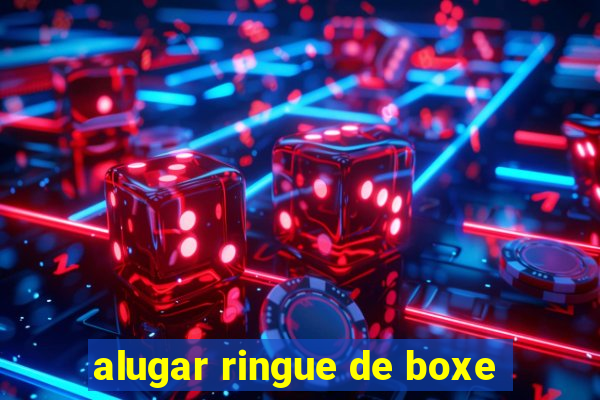 alugar ringue de boxe