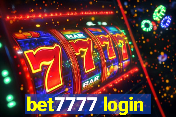 bet7777 login