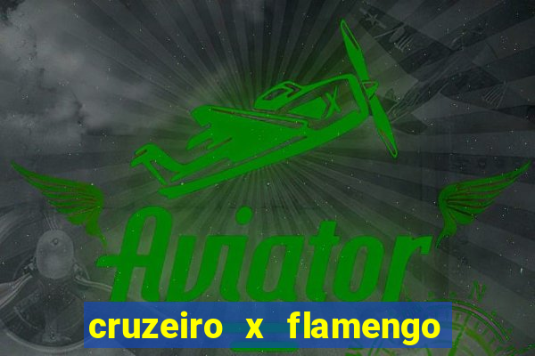 cruzeiro x flamengo ao vivo hd