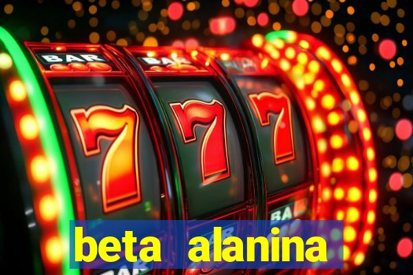 beta alanina aumenta a pressao