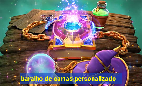 baralho de cartas personalizado