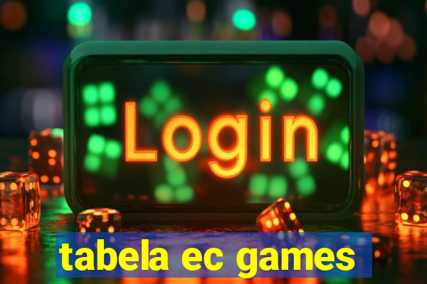 tabela ec games