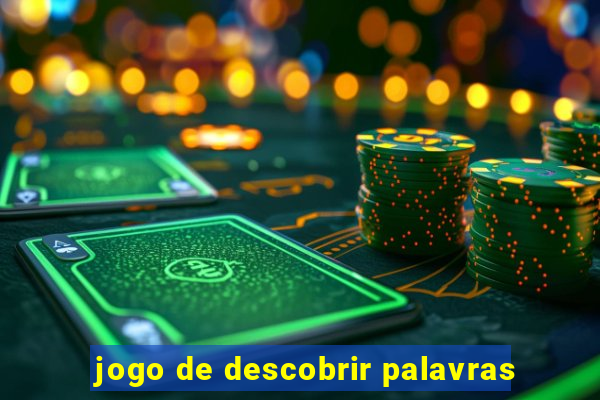 jogo de descobrir palavras