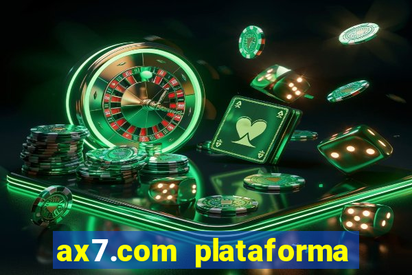 ax7.com plataforma de jogos