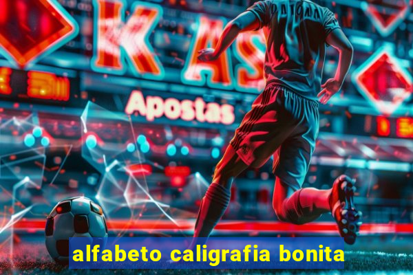 alfabeto caligrafia bonita