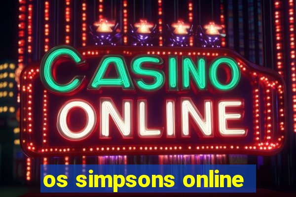 os simpsons online