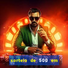 sorteio de 500 em cash toda segunda feira novibet como funciona