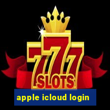 apple icloud login