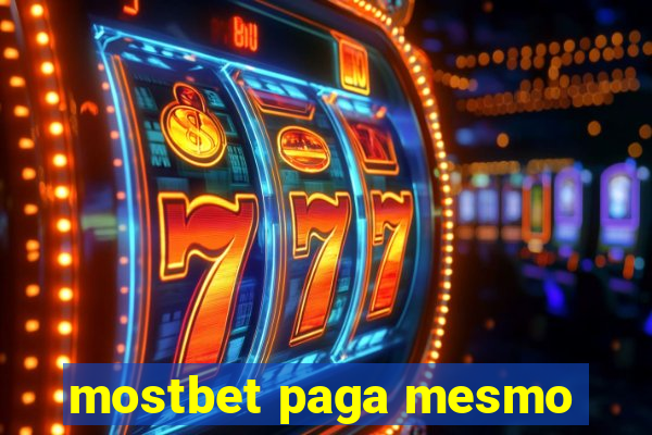 mostbet paga mesmo